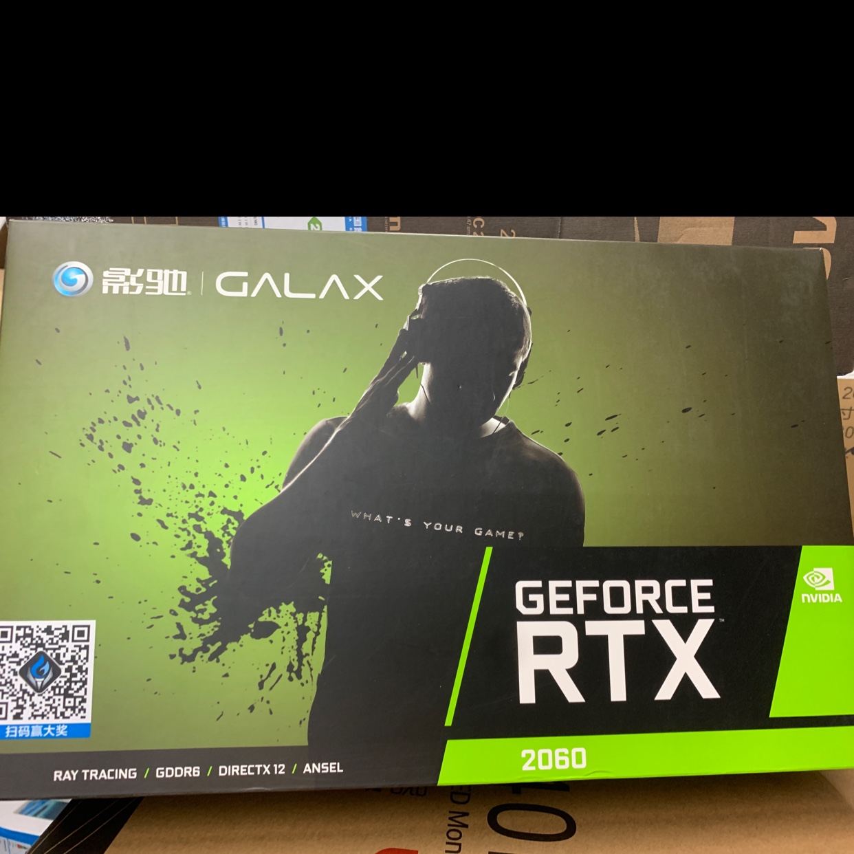 影驰RTX2060/6G骁将