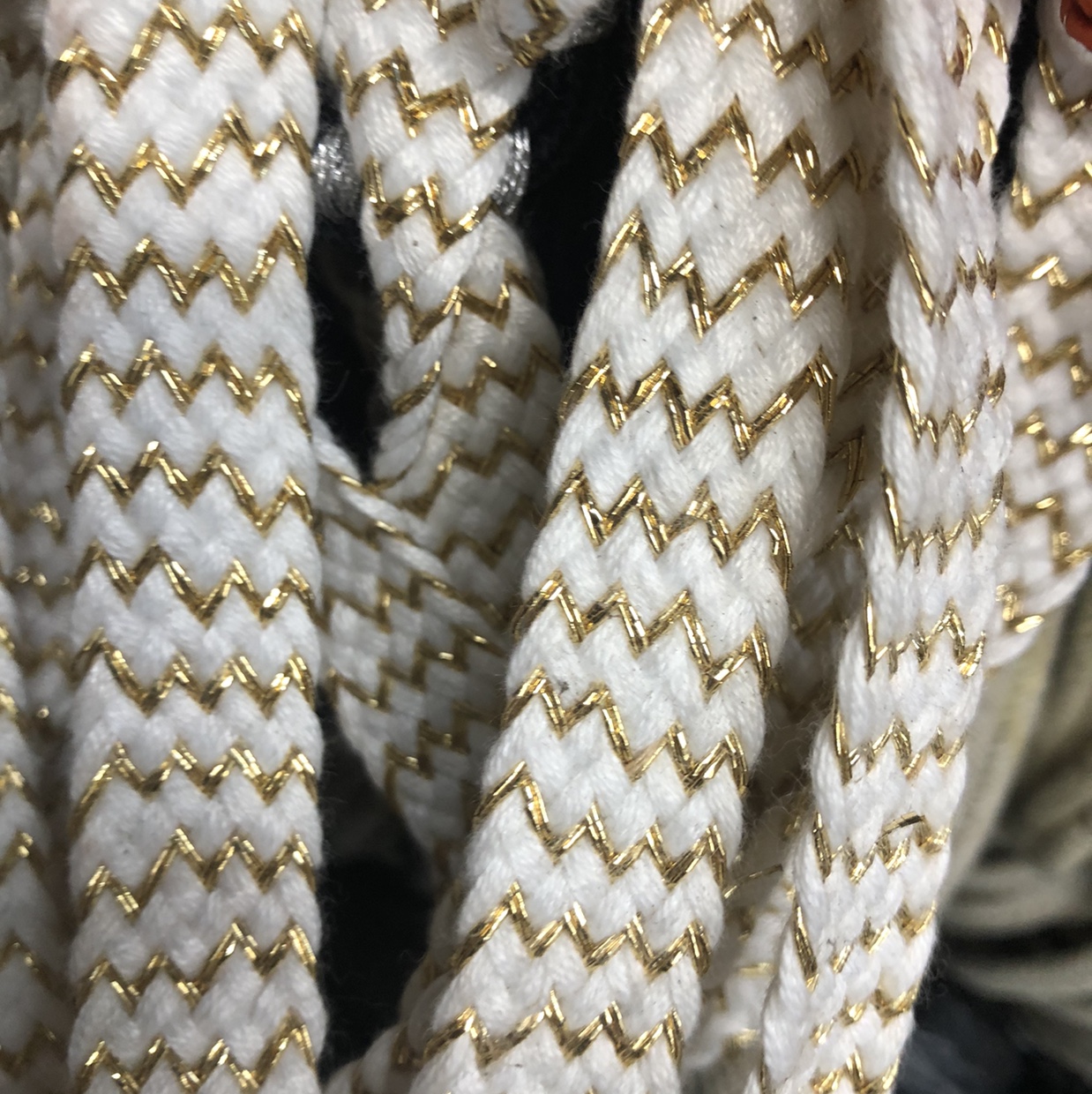 17 Strands Of Gold Polyester Yarn