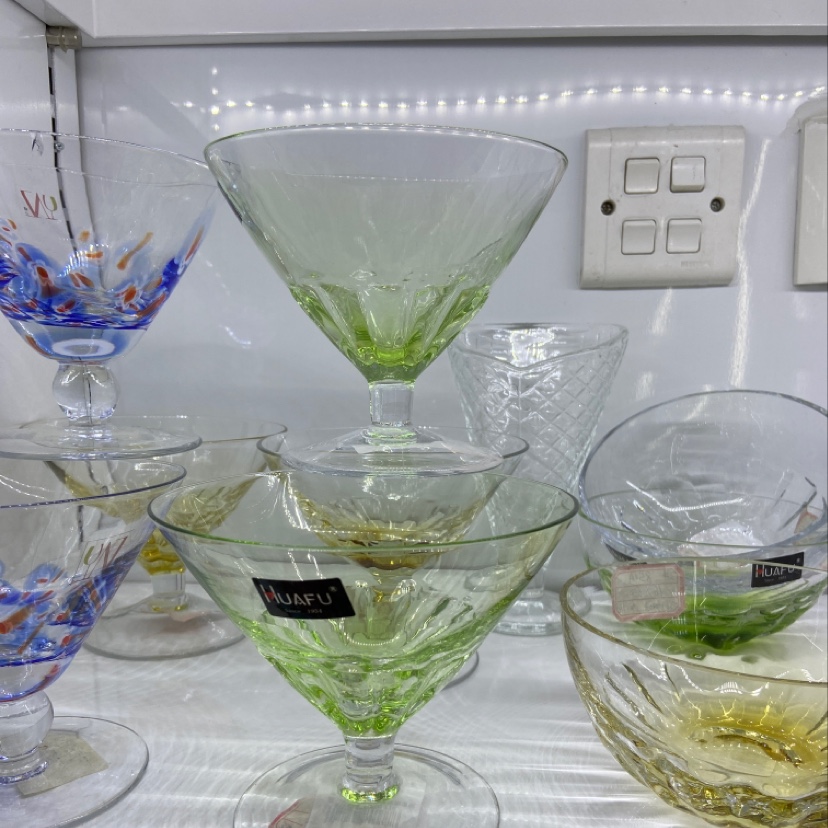 冰淇淋碗多色可选玻璃器皿大气美观简约现代风格