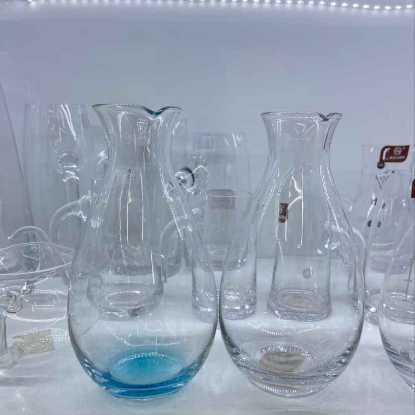 双色可选玻璃瓶玻璃器皿大气美观简约现代风格