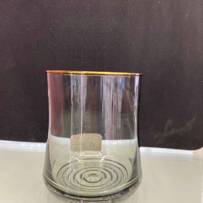 金边玻璃杯玻璃器皿大气美观简约现代风格