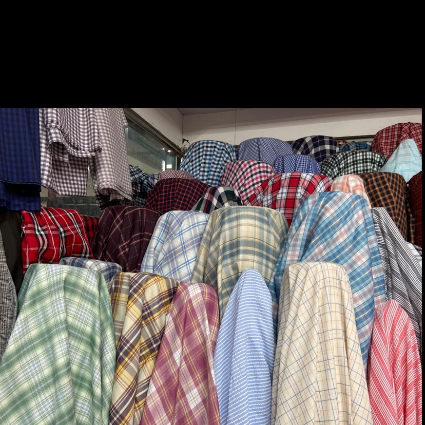 展示衣架实物图