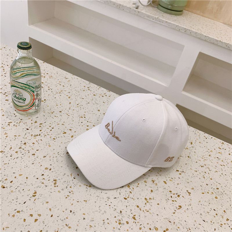 黑白系列绣花BZ字母棒球男女时尚百搭韩版棒球帽情侣简约休闲帽子详情图4