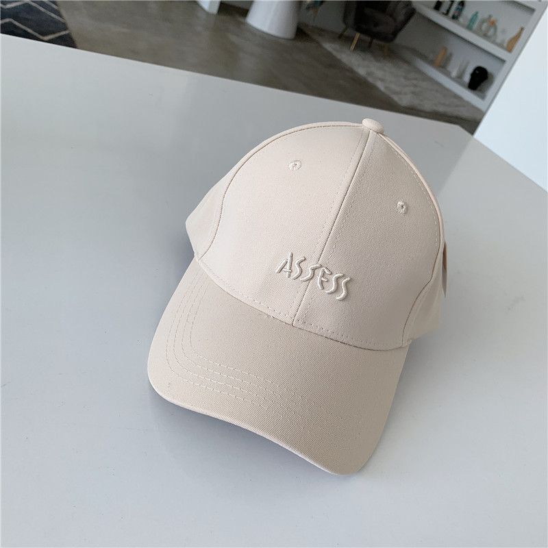 字母刺绣美式软顶鸭舌帽女ins韩版潮牌情侣逛街春夏棒球帽男百搭详情图9