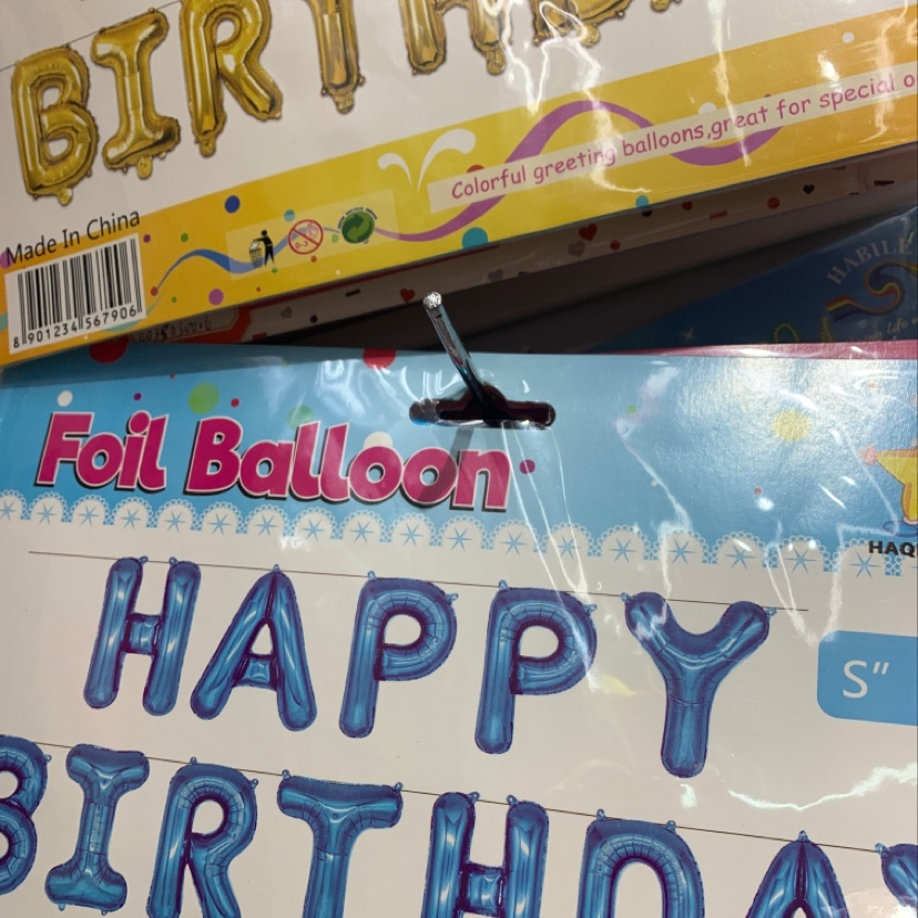 Wholesale of birthday balls, aluminum film balls, balloons and party decoration supplies