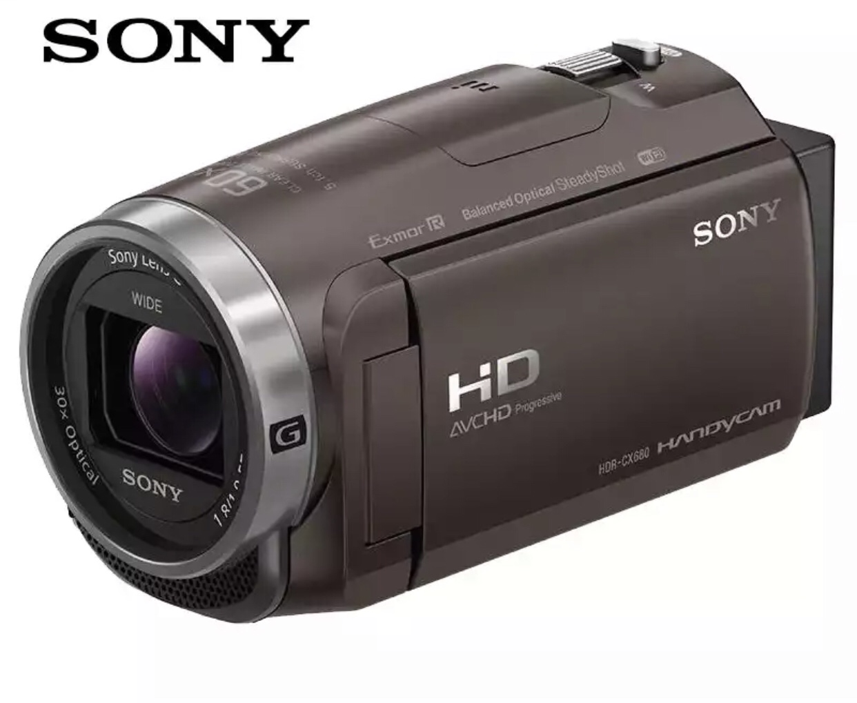索尼（SONY） HDR-CX680家用高清数码摄像机 旅游婚庆 便携DV录像机产品图