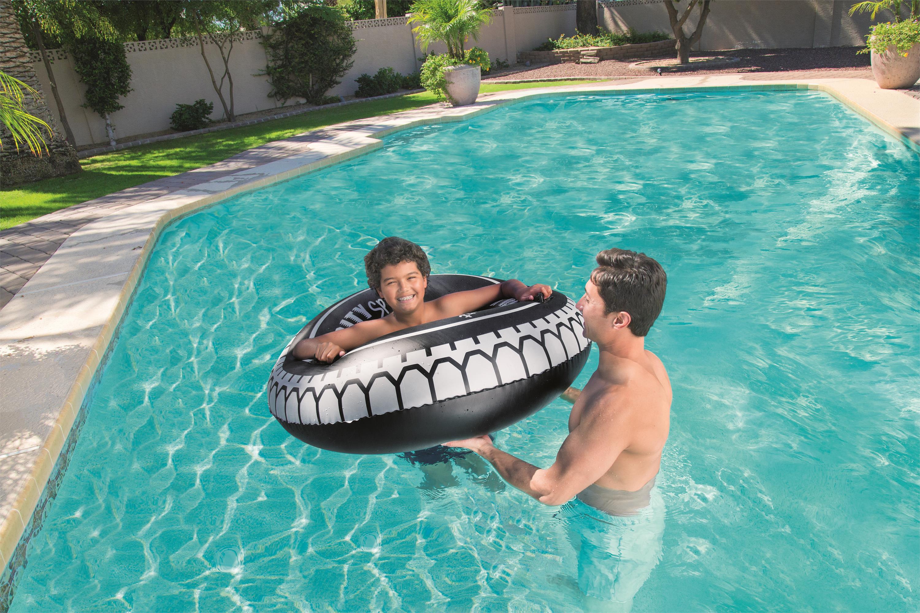 Bestway® Φ47"/Φ1.19m 轮胎泳圈 手柄泳圈