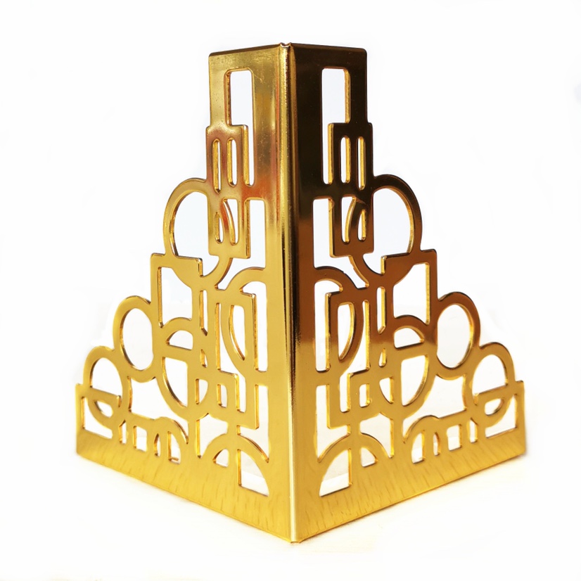 Selling 13 points gold TV cabinet support legs light luxury metal sofa legs cabinet furniture cabinet hardware feet