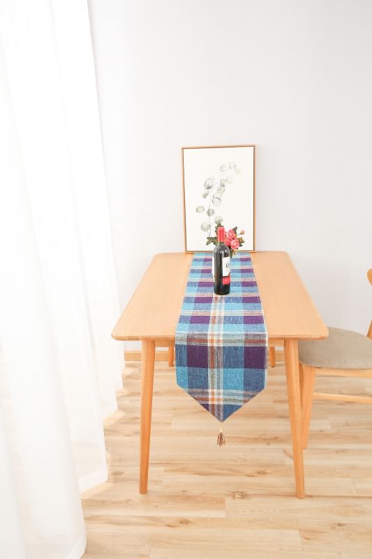 The tablecloth is simple in Nordic style. The table flag, bed flag and coffee table flag are 33*180 cm detail image 2