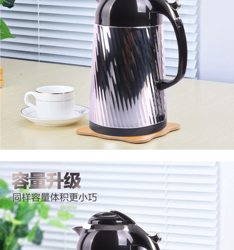 不锈钢保温壶饭店茶壶酒店保温瓶家用暖水壶大容量暖瓶热水瓶详情图16