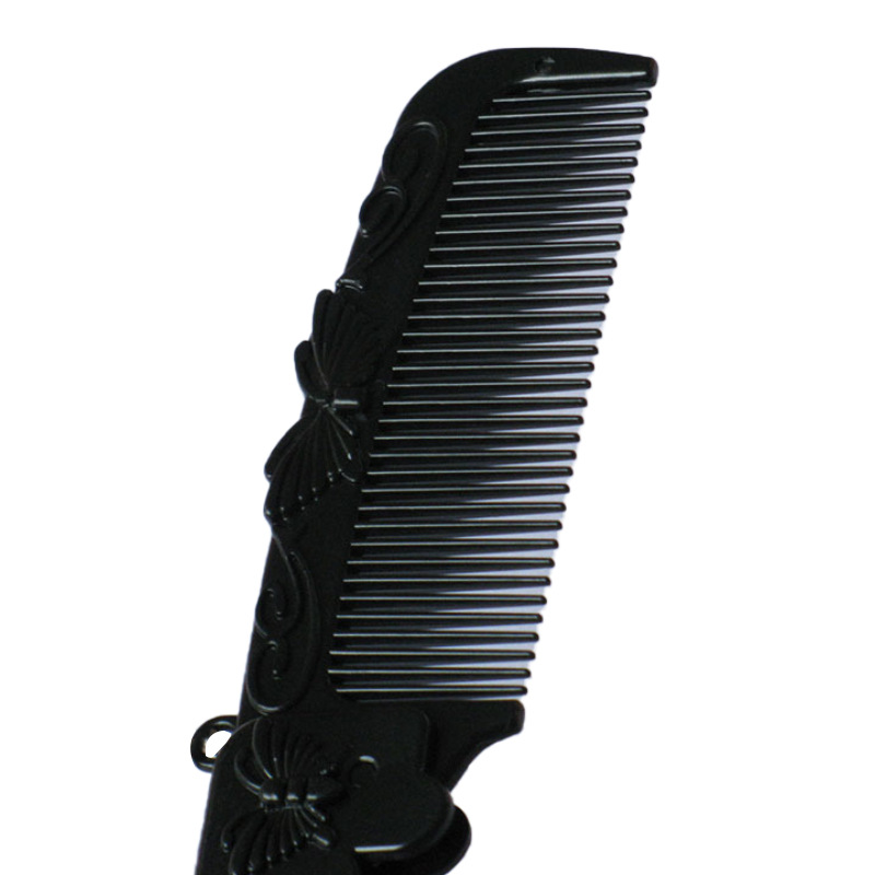 Retro butterfly foldable hairdressing pointed tail comb, folding comb, makeup comb, beating comb and picking comb details Picture