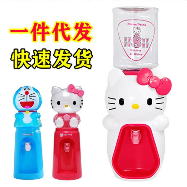 Children's cartoon mini water dispenser, household small KT water dispenser, 8 cups of water, desktop cute, dormitory Internet celebrity model detail image 2