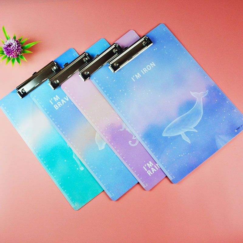Factory wholesale of PVC writing board clamps, hanging folders, and multi-functional board clamps in stock detail image 3
