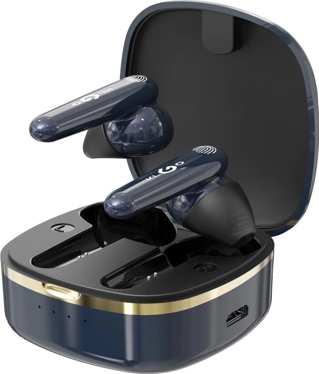 KLGO Cool is a brand TWS Bluetooth headset with a power storage case for both ears Specification image