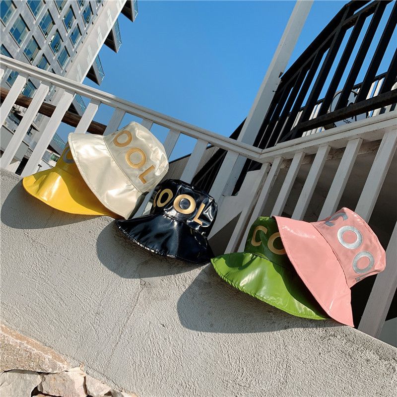 四季小可爱COOL英文字母百搭彩色户外出游遮阳盆帽详情图2