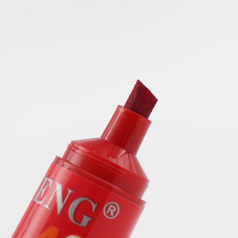Large size marker special 425 POP advertising pen 7MM square tip oil marker wholesale details Picture