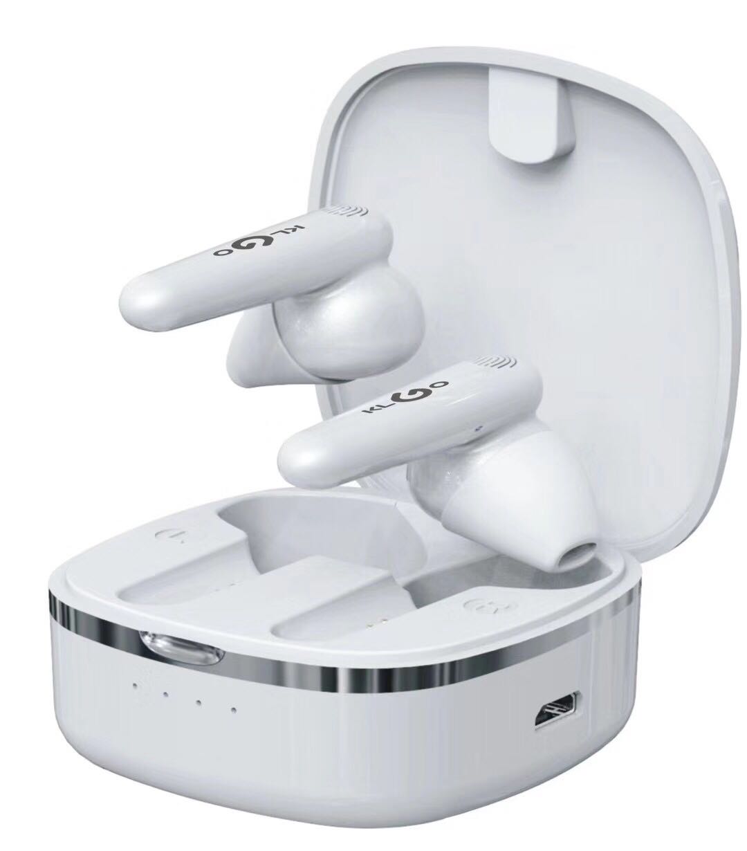 KLGO Cool is a brand TWS Bluetooth headset with a power storage case for both ears details Picture