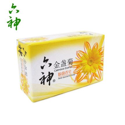 Liushen Antibacterial Soap Calendula Fragrance 90gg Bath Fragrance Family Set Soap Application Scenario