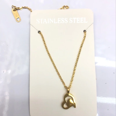 Stainless Steel Single Layer Necklace -5
