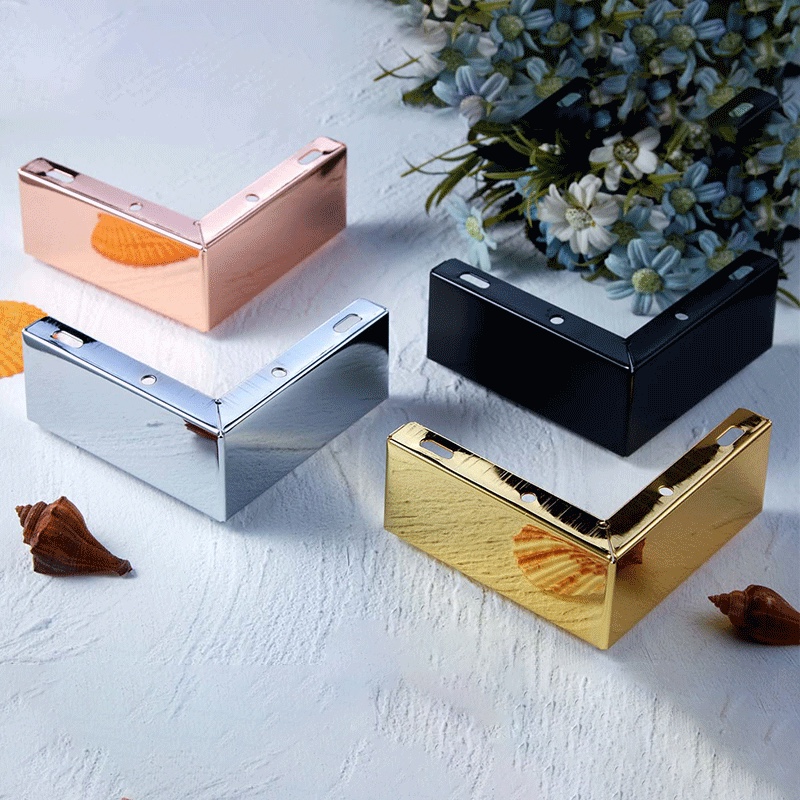 Square foot hardware furniture, sofa feet, cabinet feet, coffee table feet, furniture feet, hardware accessories details Picture