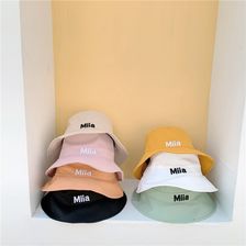 Miia盆帽新款夏季简约遮阳帽休闲百搭时尚出游户外遮阳帽