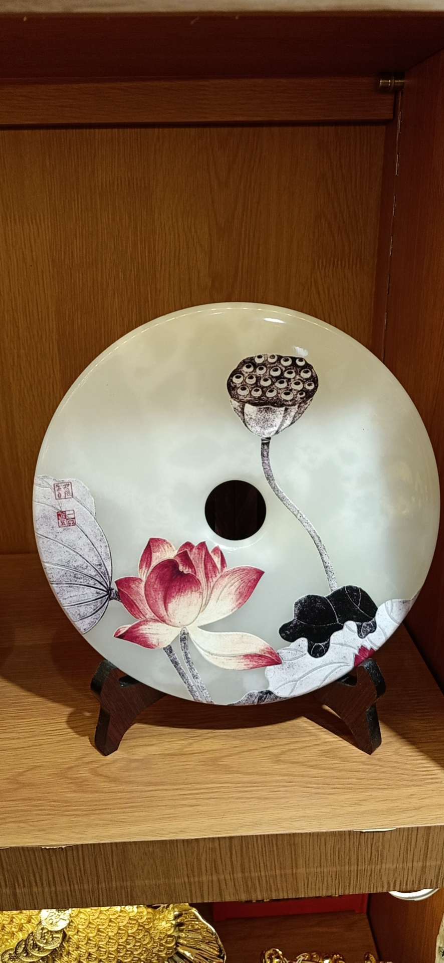 Lotus jade ornaments