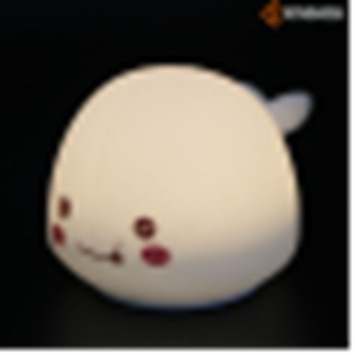 Yiwu Selection Pineapple Head KS-603 dolphin/Baby elephant charge silica gel lamp /G2-15267