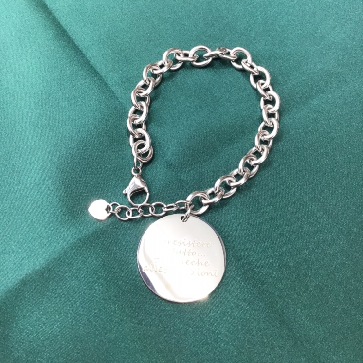 Round Bracelet Cross Chain Bracelet With European And American Style Gallman 035