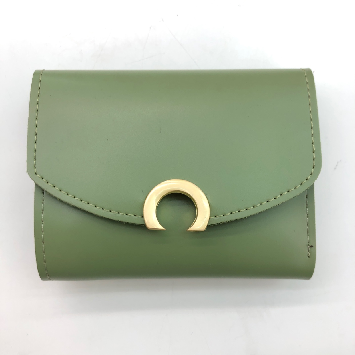 简约清新三折小钱包图