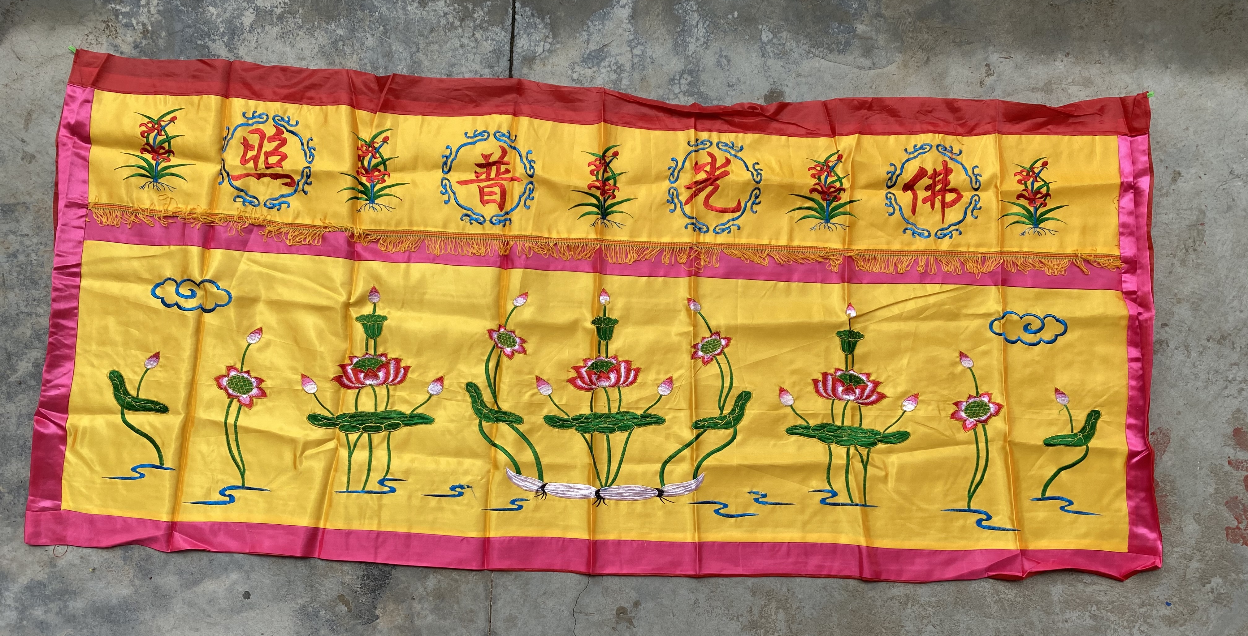 Lotus table bezels, Buddhist supplies details Picture