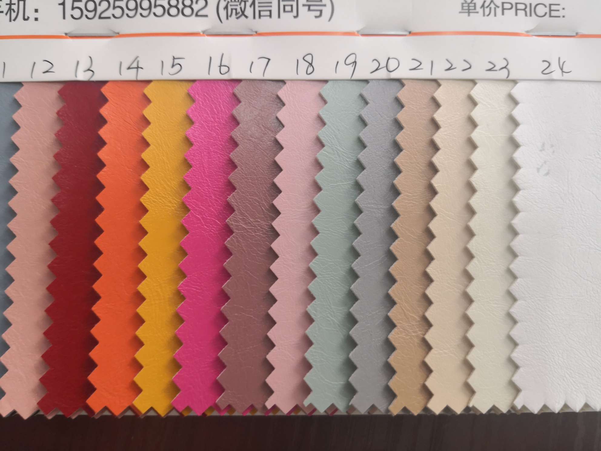 Oil wax PVC oil leather is suitable for luggage seat sofa stool clothing packaging and decoration details Picture