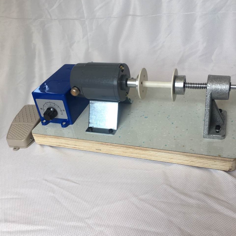 Blue rope winding machine