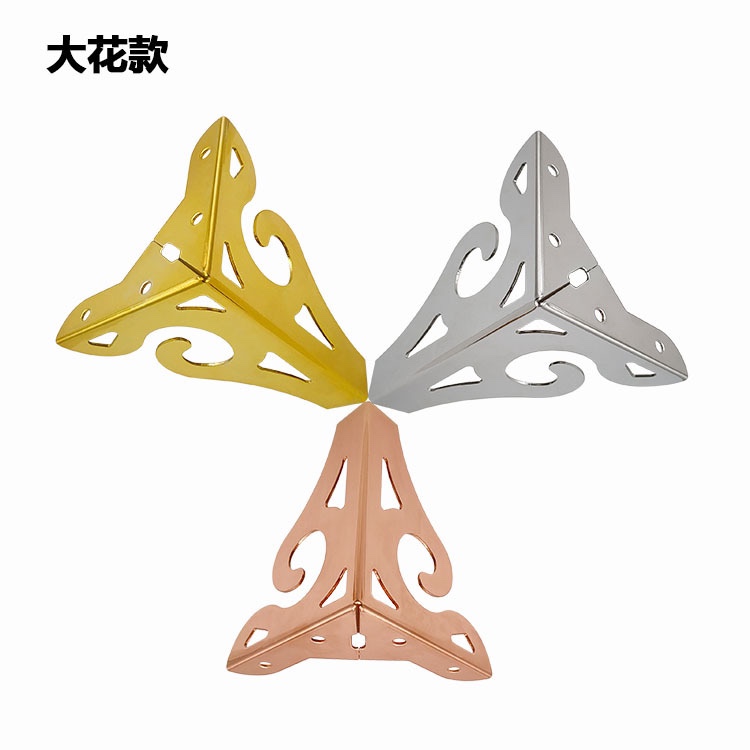 Support feet: Golden iron hardware sofa legs, two-in-one without flowers, 1.2 coffee table legs, support feet, universal furniture legs Specification image