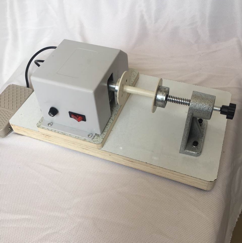 White rope winding machine