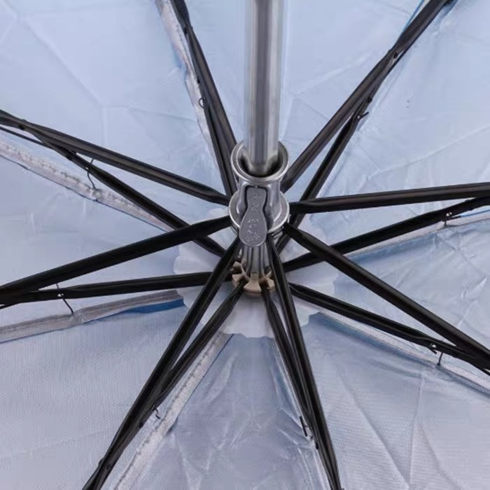 Umbrella Sun Umbrella Three Folding Umbrella Gift Umbrella Umbrella Umbrella Silver Glue 7 Bone 10 Bone Lattice Umbrella Manufacturers Direct Sales details Picture