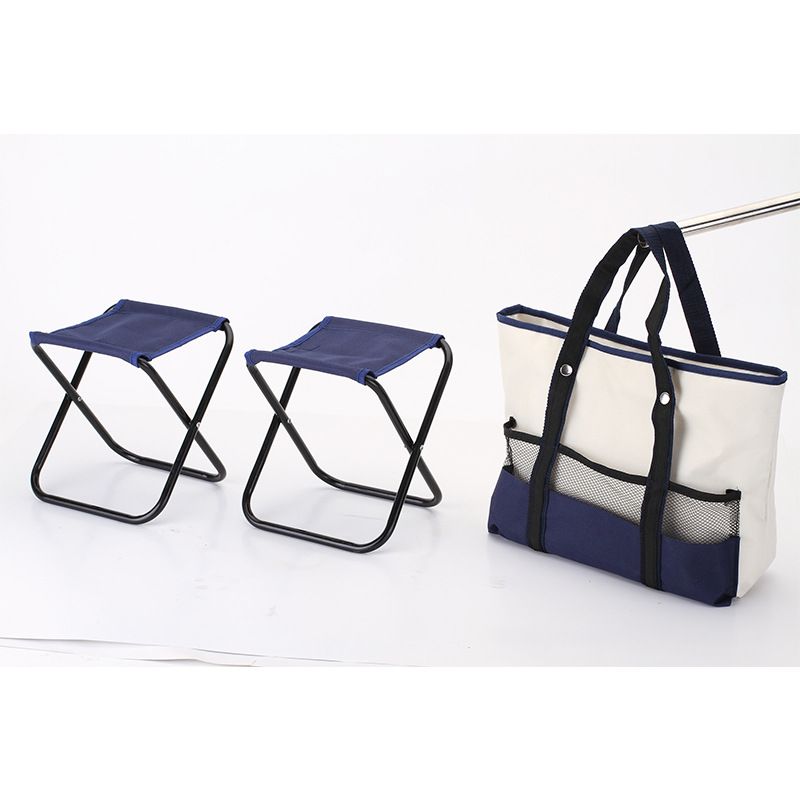 Leisure fishing chair, ice bag, outdoor folding stool, multi-functional Oxford cloth leisure stool, folding stool, ice bag details Picture