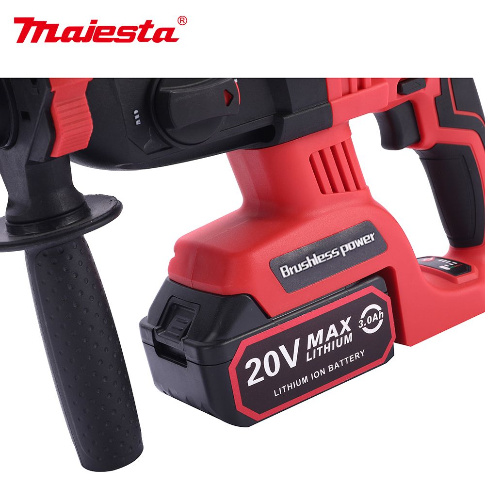 21V 3000Ma Cordless Rotary Hammer details Picture
