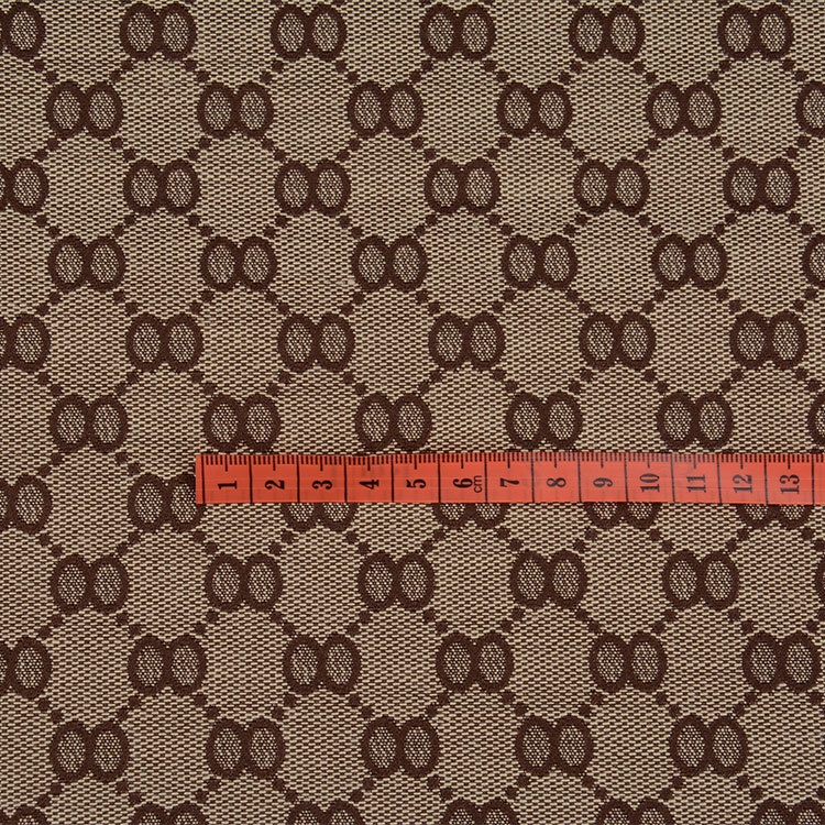 8-shaped jacquard fabric for luggage, shoes and hats, available for wholesale in stock details Picture