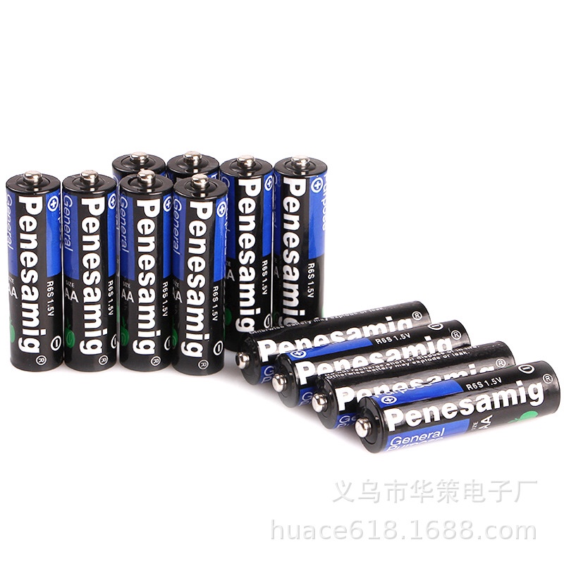Apple no. 5 battery # bobo ball battery AA No. 5 carbon dry battery running rivers and rivers peddling goods manufacturers direct thumbnail