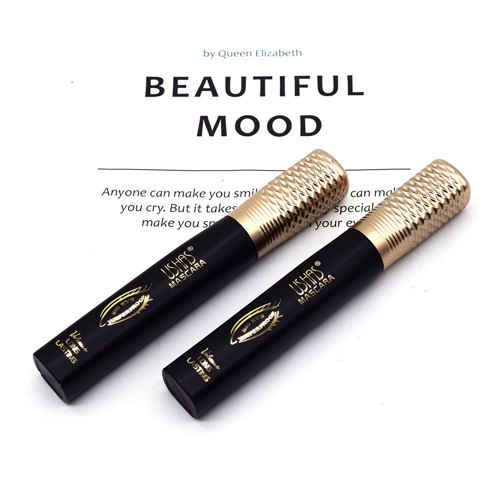 【USHAS】 New black, naturally elongating, waterproof, growth-free and non-smudging mascara from MA961 Item Picture