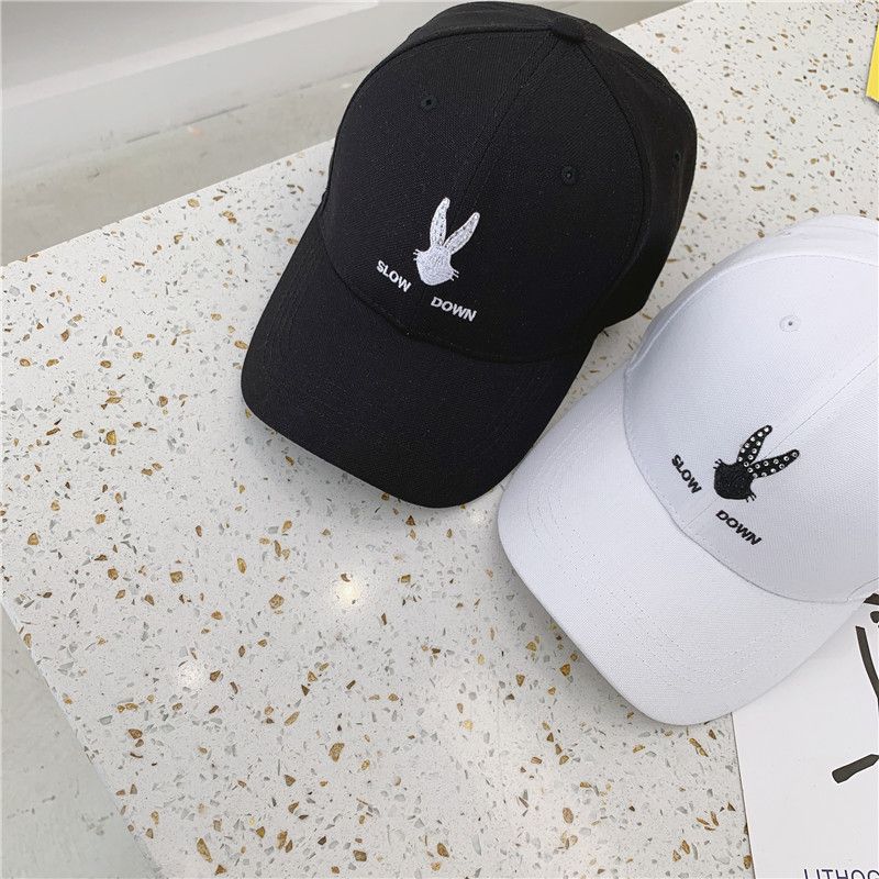 高端兔八哥点钻棒球帽情侣韩版潮时尚百搭街头可调节防晒鸭舌帽详情图2