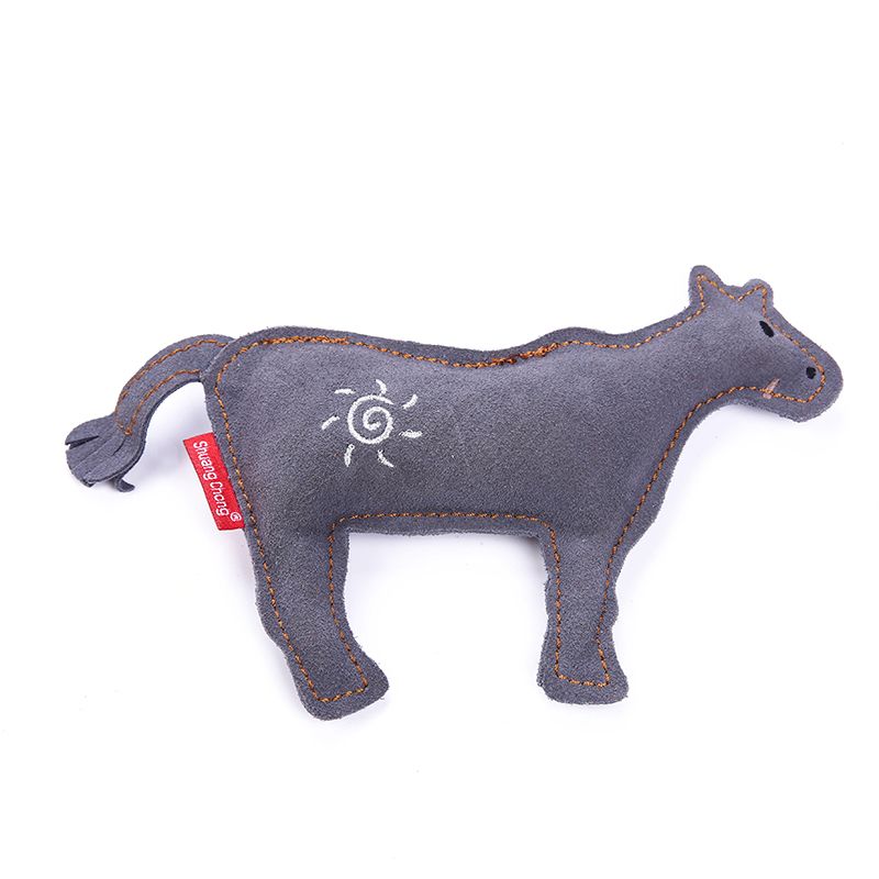 Pure cowhide toy water buffalo for dogs that are resistant to biting