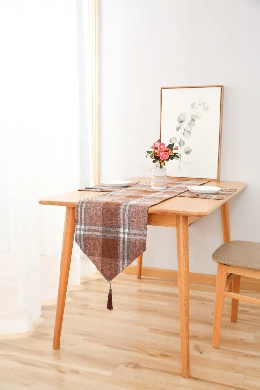 33*180 cm simple Nordic-style table flags, bed flags, coffee table flags, tablecloths, shoe cabinet covers, factory direct sales detail image 2