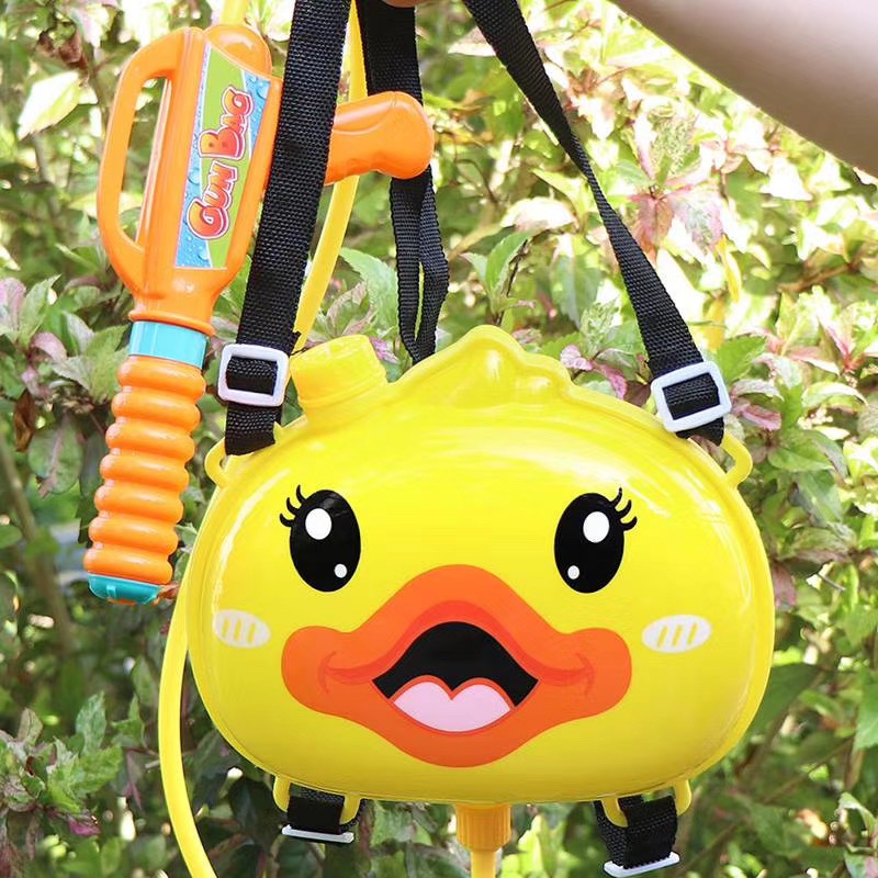 Duck backpack squirt gun
