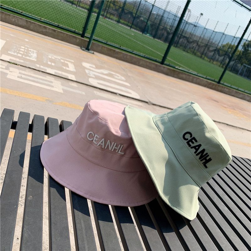 时尚英文字母CEANHL夏季简约遮阳休闲百搭时尚出游户外小清新盆帽详情图4