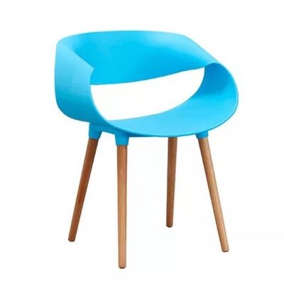 北欧靠背凳子塑料餐椅成人现代简约创意休闲家用餐厅桌椅子招待椅详情图1