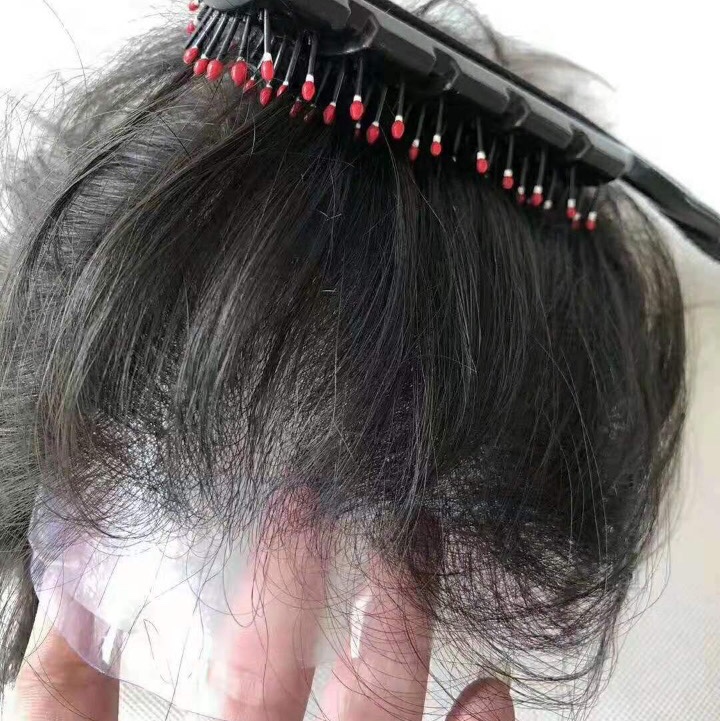 Real person hair weaving