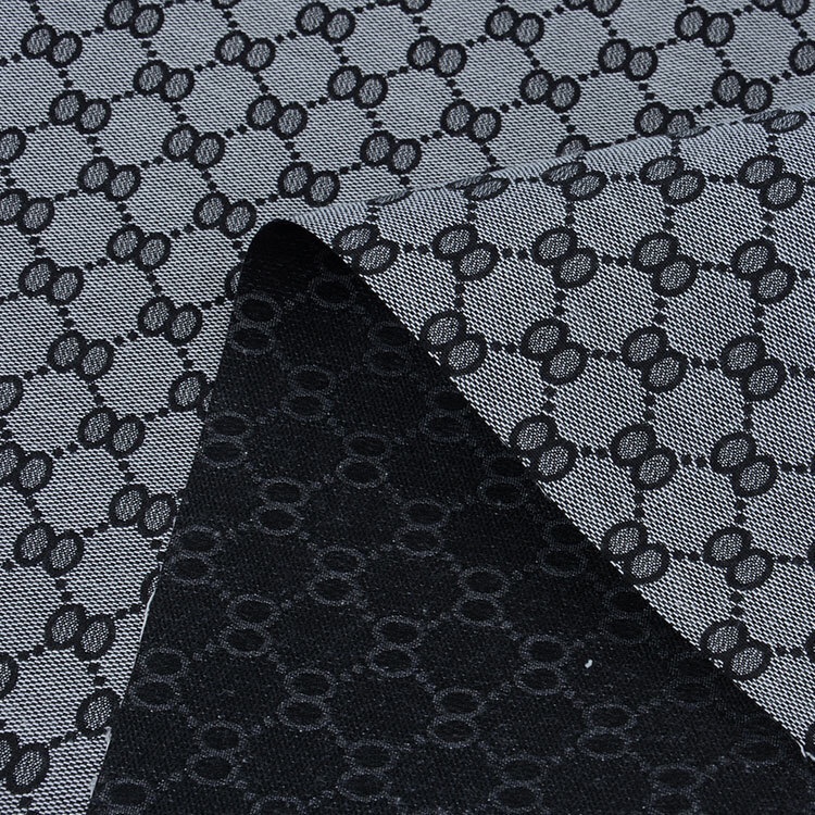 8-shaped jacquard fabric for luggage, shoes and hats, available for wholesale in stock Application Scenario