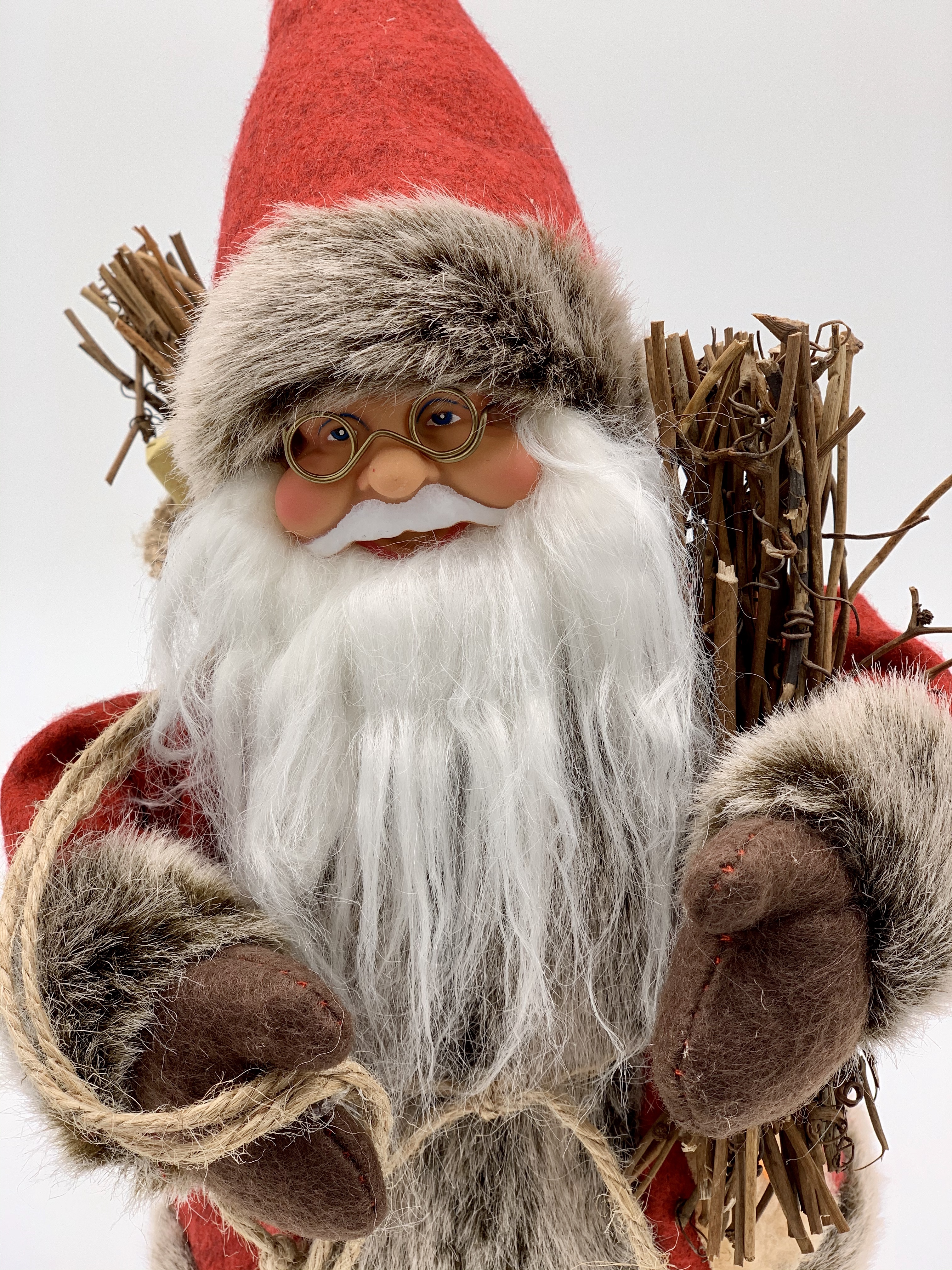 30 cm luxury new owl electric Santa Claus Item Picture