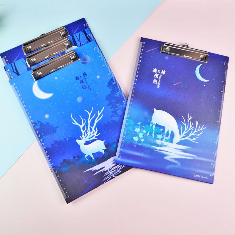 Manufacturers of hot multi-functional writing pad students test pad paper clip A4 custom details Picture